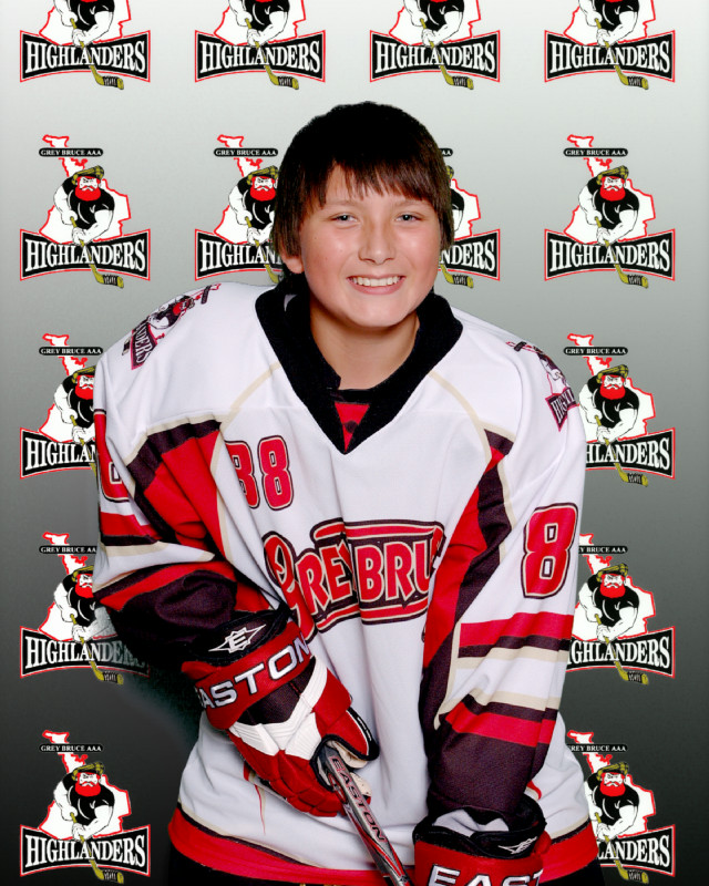 2011-2012 > PeeWee > Roster > Eric Charlebois (Grey-Bruce ...