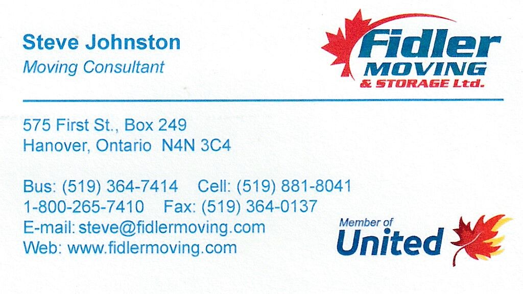 Fidler Moving and Storage