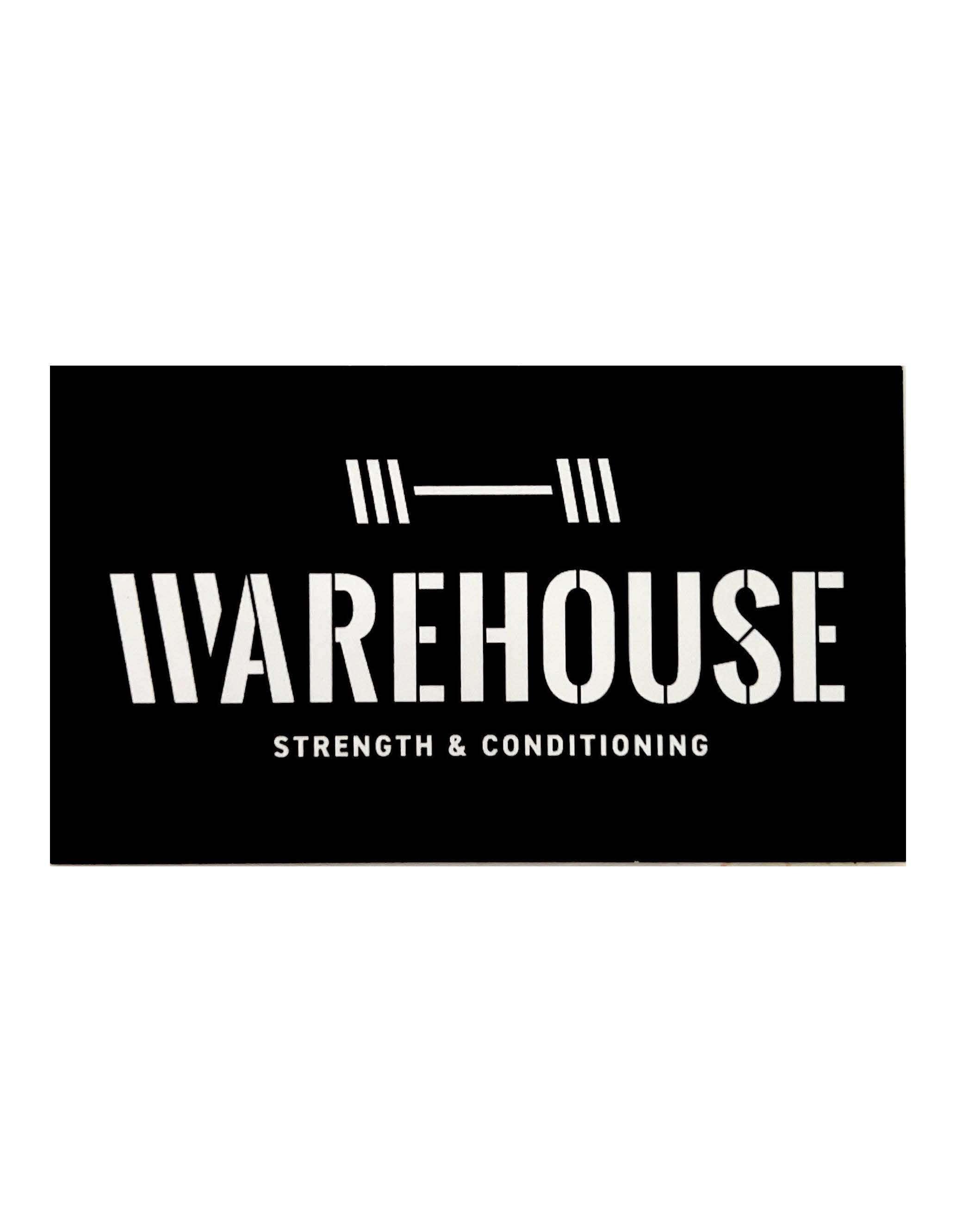 Warehouse Strength and Conditioning