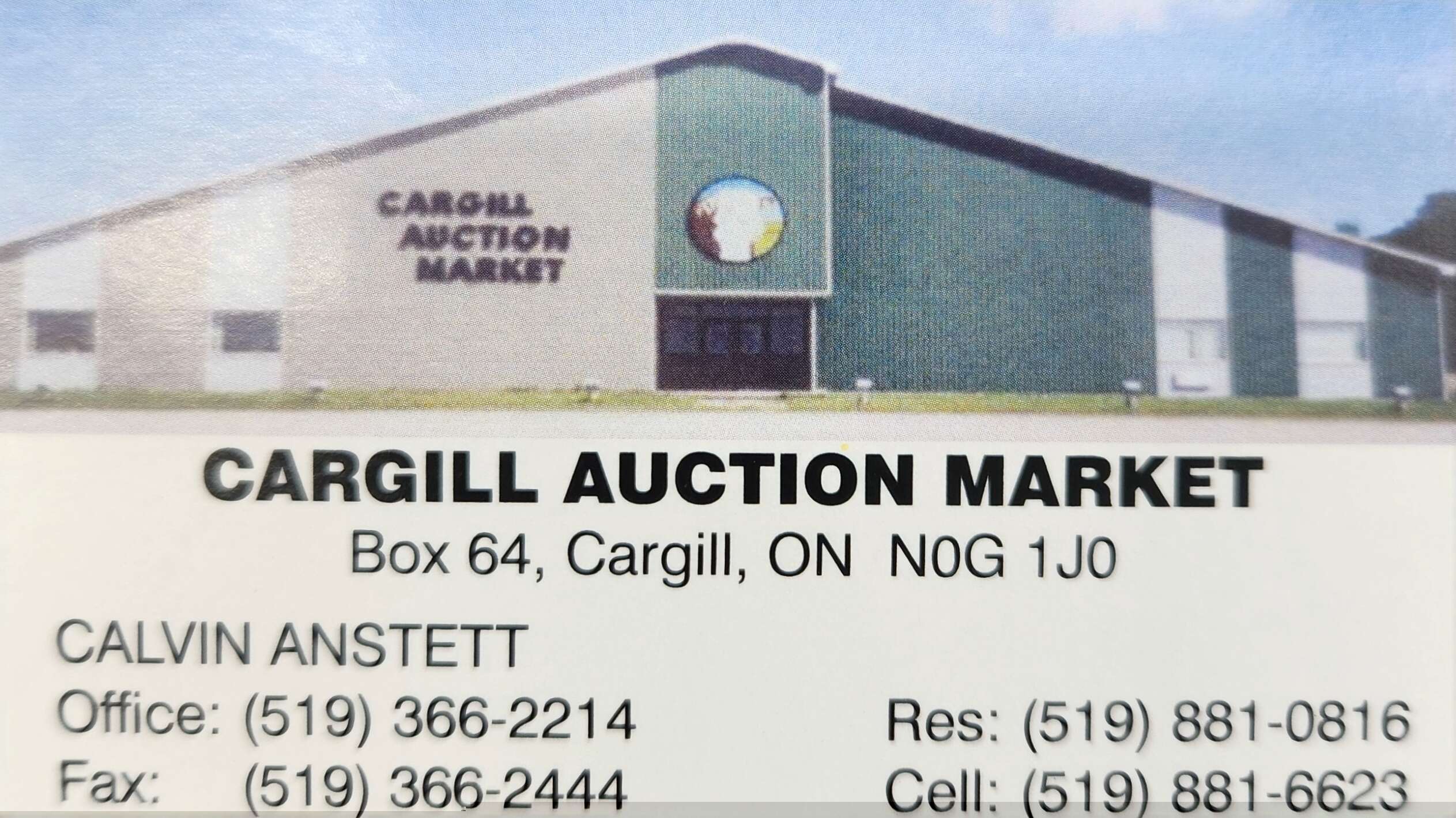 Cargill Auction Market