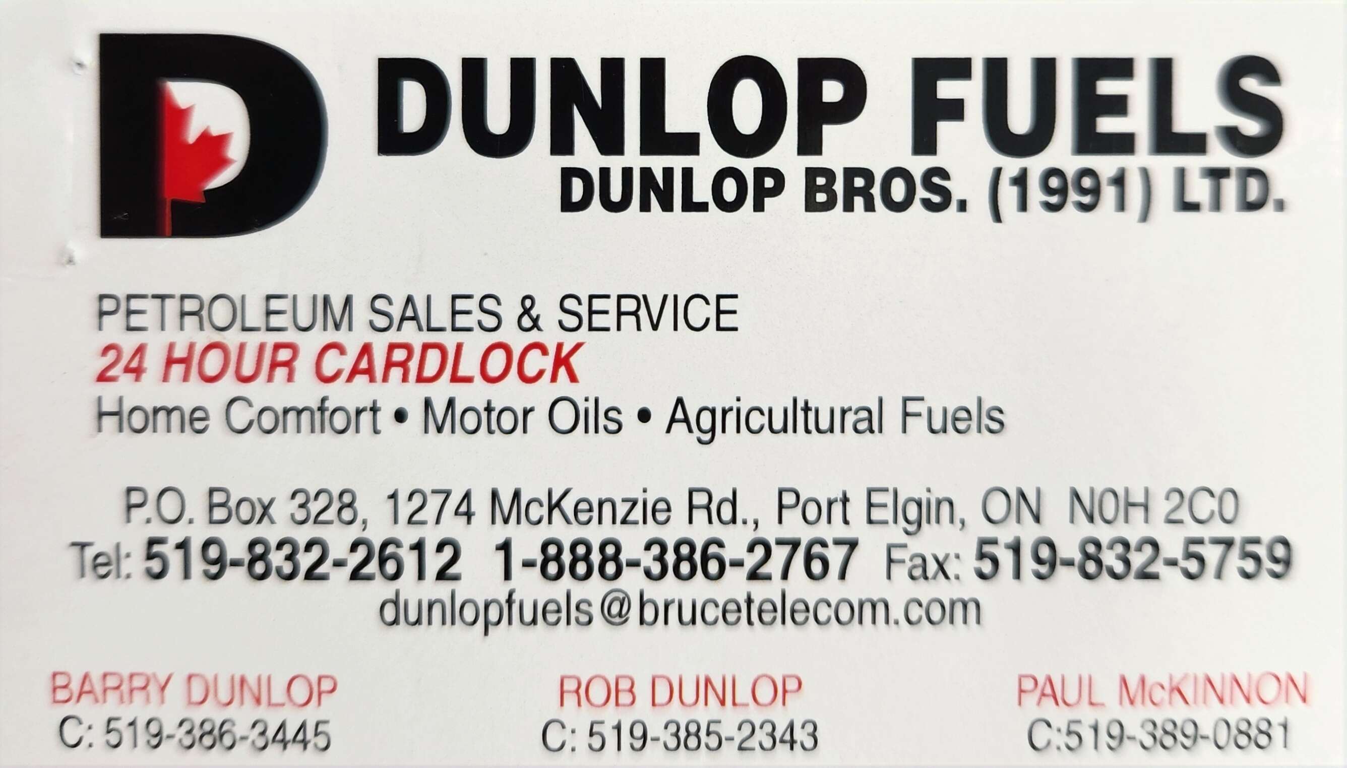 Dunlop Fuels