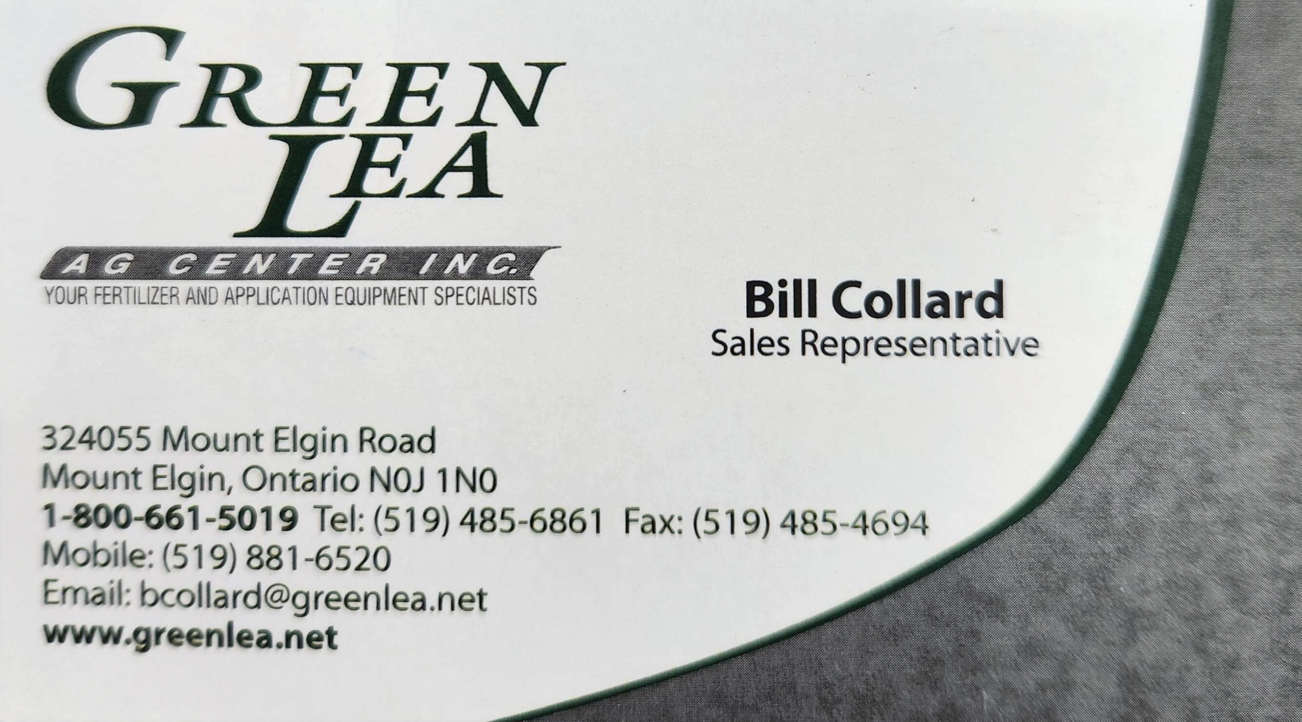 Green Lea AG Center Inc.