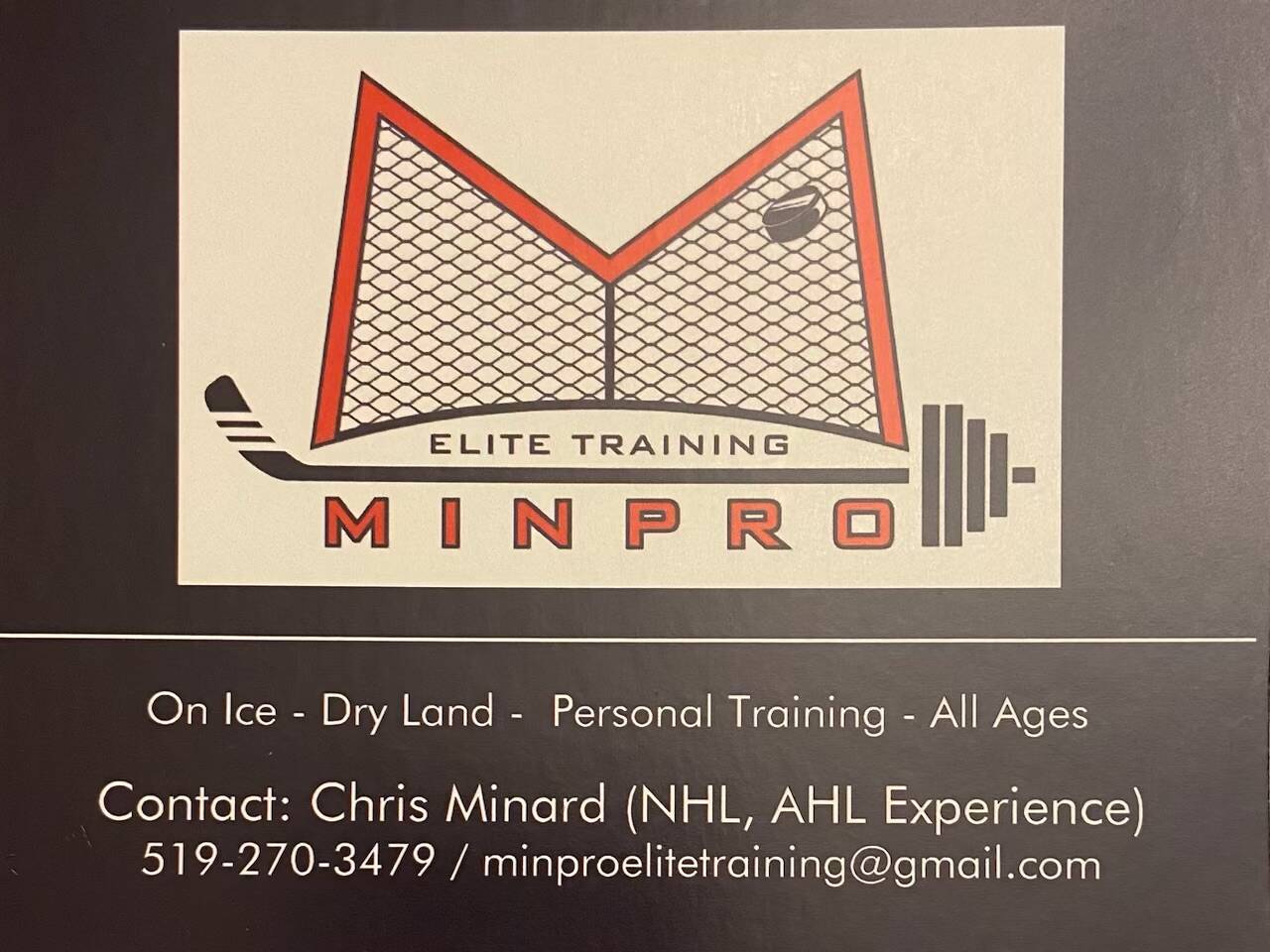 MINPRO ELITE TRAINING - CHRIS MINARD