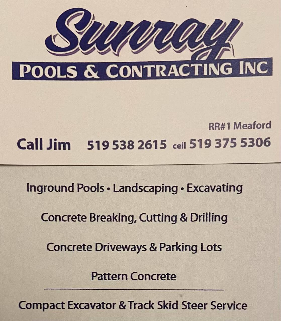 SUNRAY POOLS & CONTRACTING INC